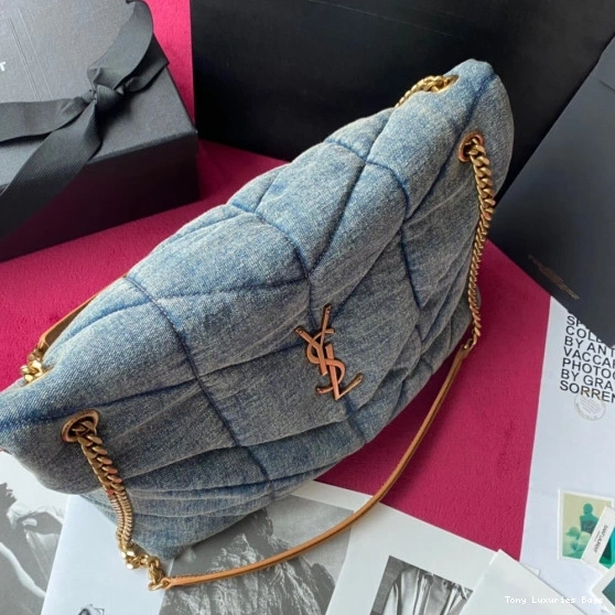 Tony Luxuries YSL MEDIUM PUFFER BAG 0819